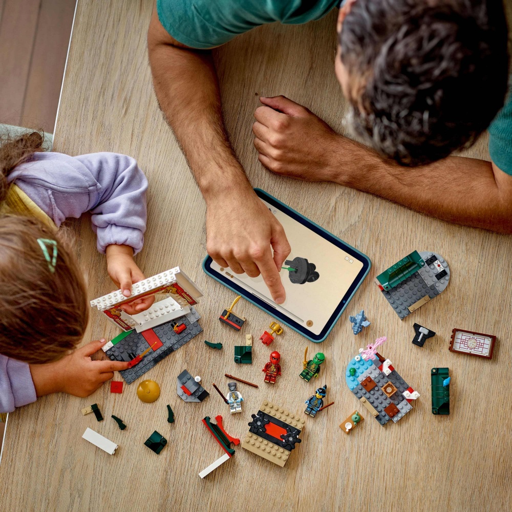 Конструктор LEGO NINJAGO Храм ниндзя Спин-джитсу 71831