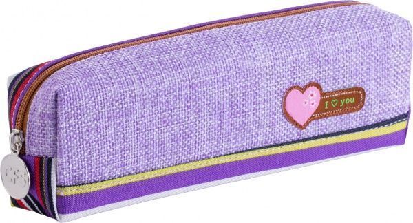 Пенал на блискавці CF86681-01 Cool For School фіолетовий