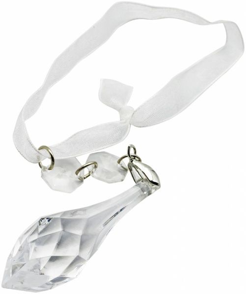 Підвіска Кристал-бурулька 6 см SA7719H16  