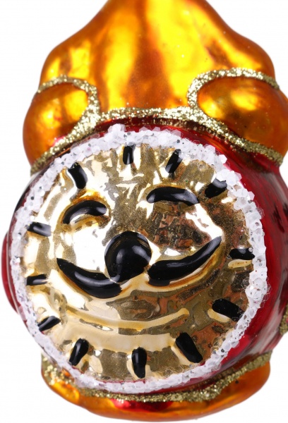 Декорация новогодняя Формовая игрушка в ассортименте 9 см 