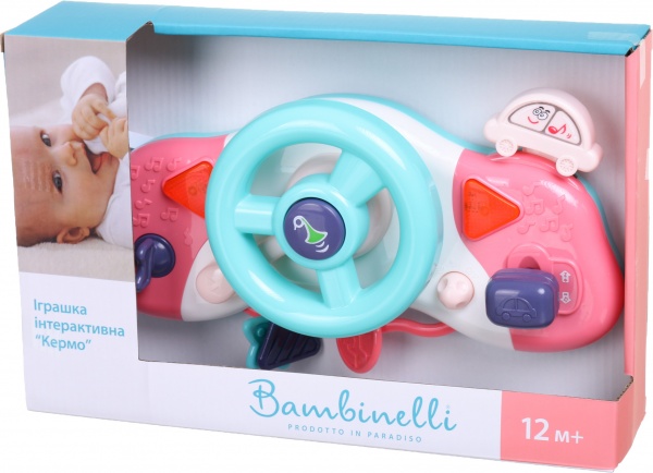 Игровой руль Bambinelli музыкальный 31x7.5x20 см 200525100 /K999-85G