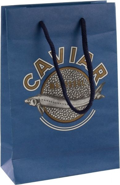 Пакет паперовий Ікра 16x7x24 крафт