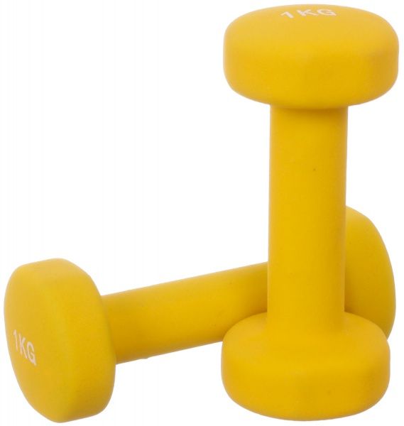 Набір гантелей Mayneodum-1.0 2 кг жовтий 