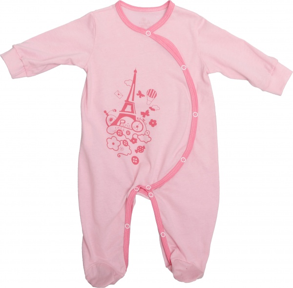 Комбінезон для дівчинки Модний Карапуз р.80 рожевий 303-00021-2 