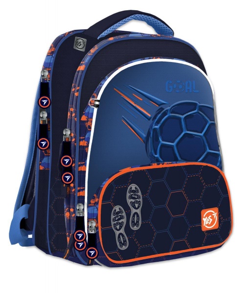 Рюкзак шкільний YES S-30 Juno Ultra Premium Goal синій 558568