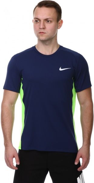 Футболка Nike M NK DRY MILER TOP SS 833591-429 XL синій