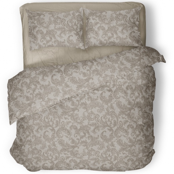 Комплект постельного белья 2,0 сп. Amboise Brown бежевый UP! (Underprice) 