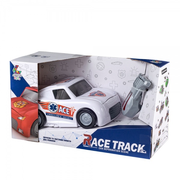 Игровой набор транспорта Lunatik авто трансформер Медик (LNK-RTM5667) 978876