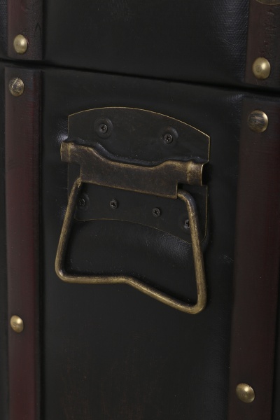 Скриня-пуф CHESTERFIELDS M 92x36.5x39 см темно-коричневий 