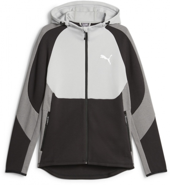 Джемпер Puma EVOSTRIPE FULL-ZIP HOODIE DK 67593014 р.M сірий
