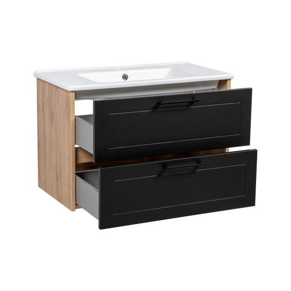 Тумба підвісна Aqua Rodos Барі 85 см з умивальником Arte