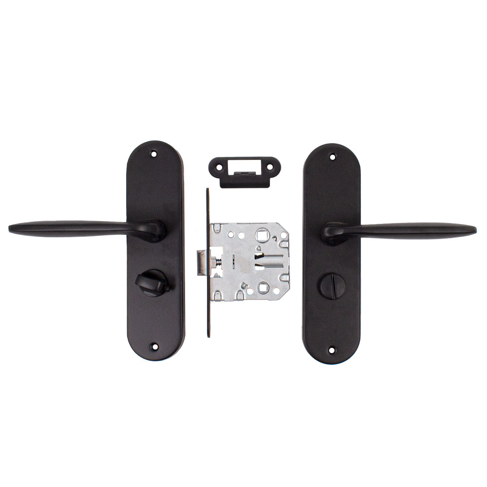 Комплект санвузловий RDA Time 47 мм матовий чорний без петель