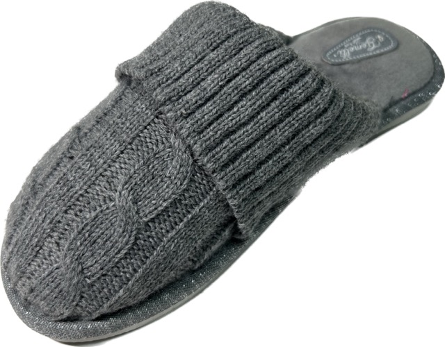 Капці домашні Gemelli СВЕТРИК р.37 сірий
