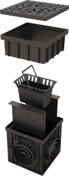 Дождеприемник пластиковый Ecoteck 300 * 300