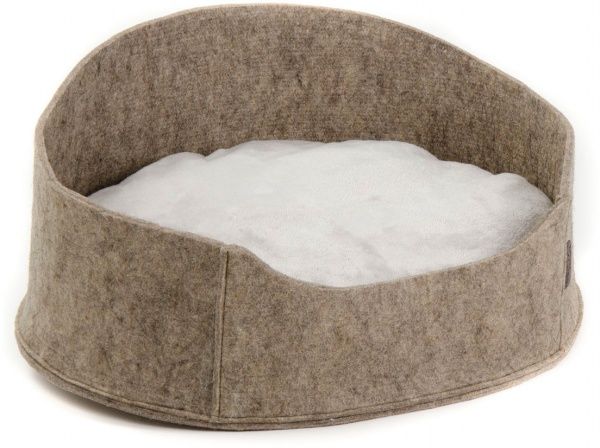 Лежак Природа Бали коричневый 22х37х48 см