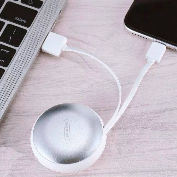 Кабель WK 1 м (429264) Dragon 2in1 Micro Lightning WDC-063 