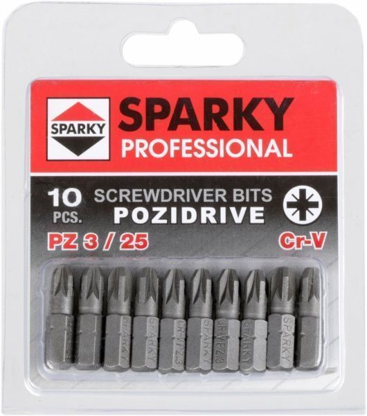 Бита Sparky PZ3x25 мм 10 шт. 20009720209