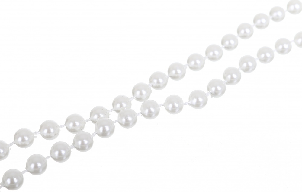 Бусы для елки в тубе в ассортименте EPI-No.17-75-6 6 мм 6 м