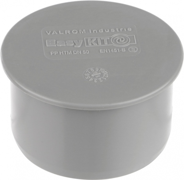 Заглушка каналізаційна ValRom ПП d50