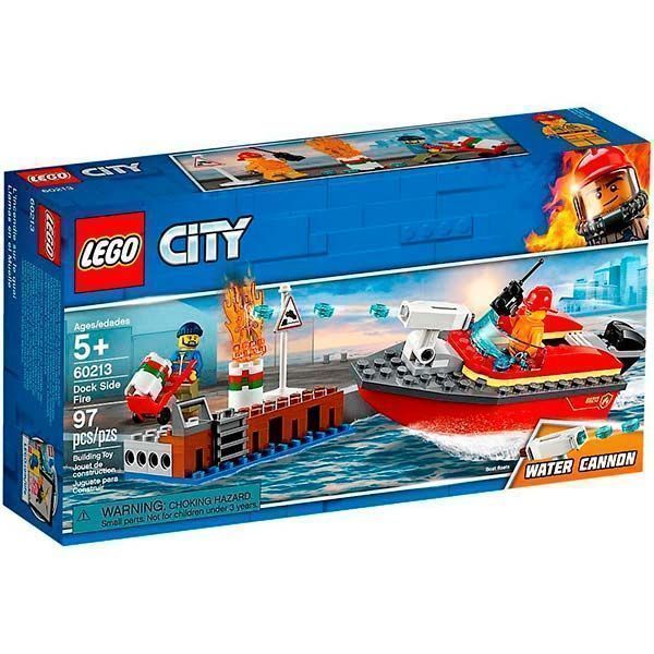 Конструктор Lego City Пожар на причале 60213