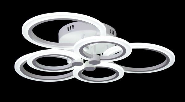 Люстра светодиодная Victoria Lighting Lingvo/PL6 white 6x120 Вт белый Lingvo/PL6 white 