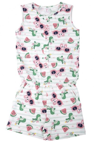 Напівкомбінезон для дівчаток Luna Kids Flamingo р.116-122 мульті №0031/16197 