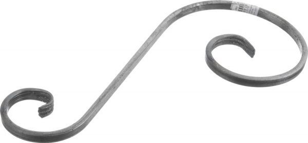 Завиток Укрітарм ассиметричный S 360x150x12x6 мм