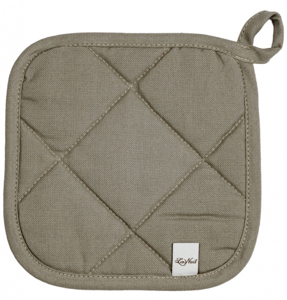 Прихватка Квітка однотон сірий 20x20 см La Nuit 