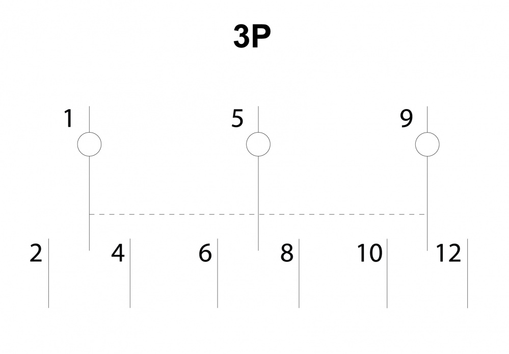 Перемикач Аско-Укрем RPV (І-0-ІІ) 63 A0010220011