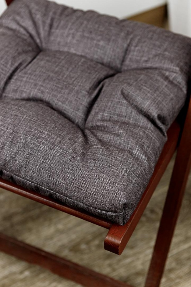 Подушка на стул 0х40 см Fiesta графит La Nuit