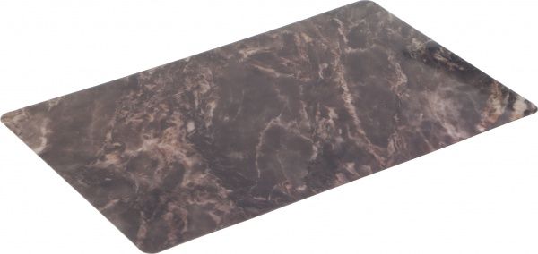 Коврик для сервировки Мрамор 43,5x28,5 см черный Flamberg