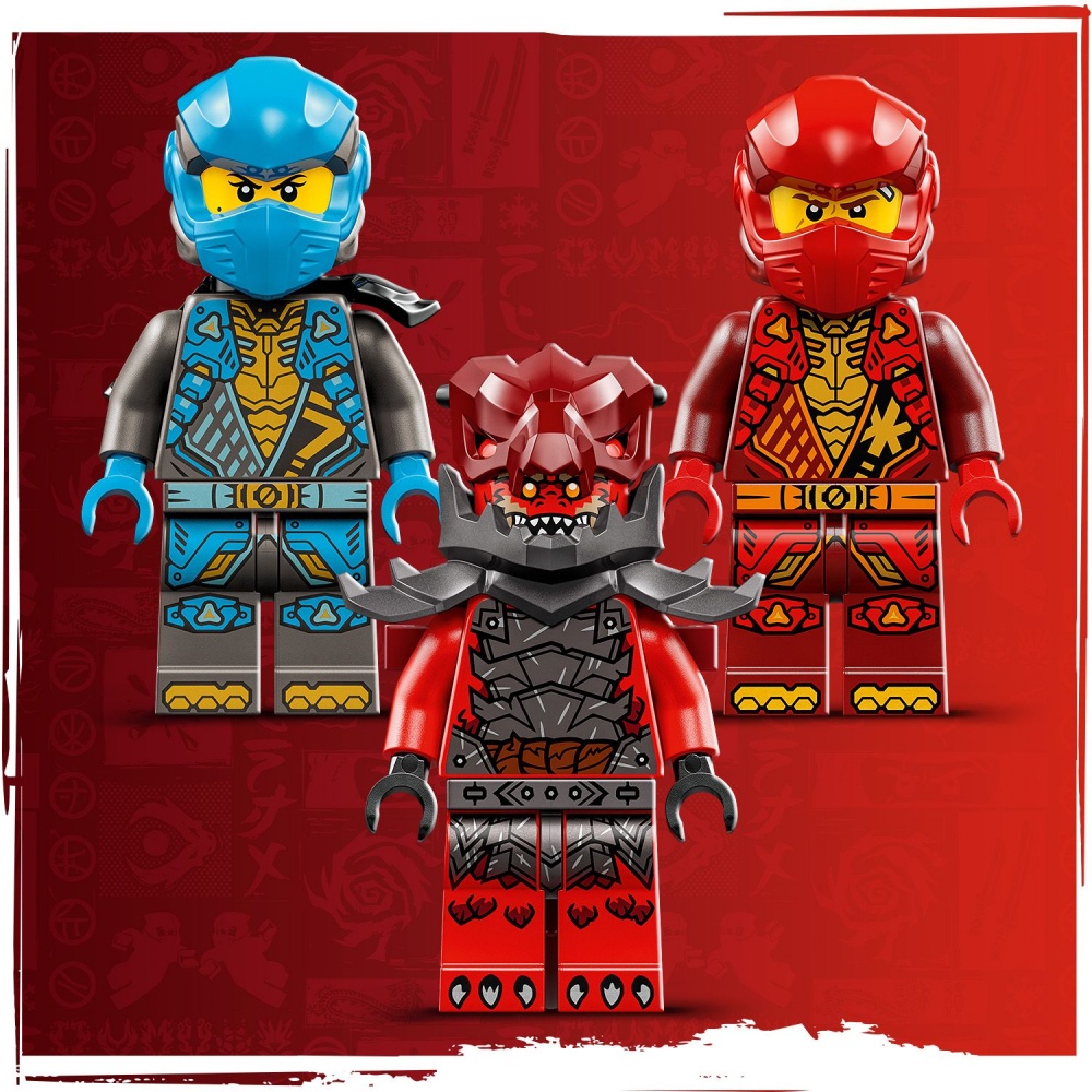 Конструктор LEGO NINJAGO Штормовой робот-всадник Кая 71830