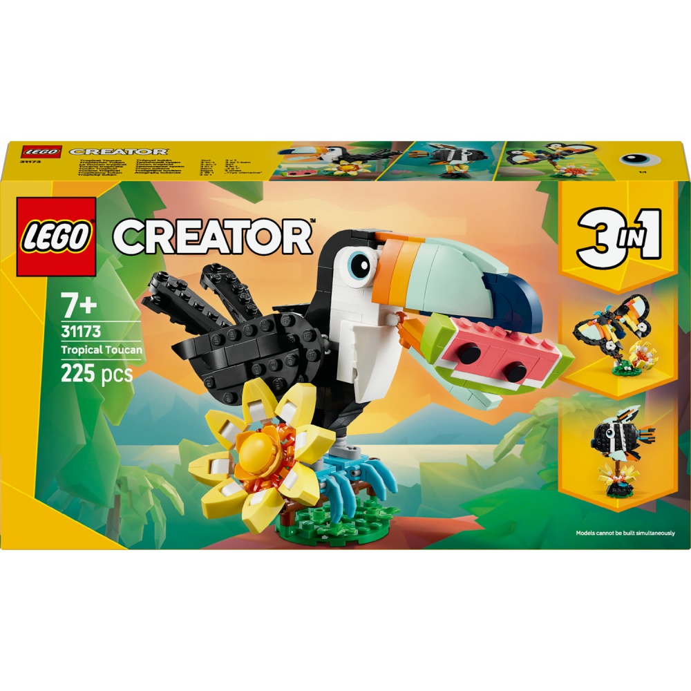 Конструктор LEGO Creator Дикие животные: тропический тукан 31173