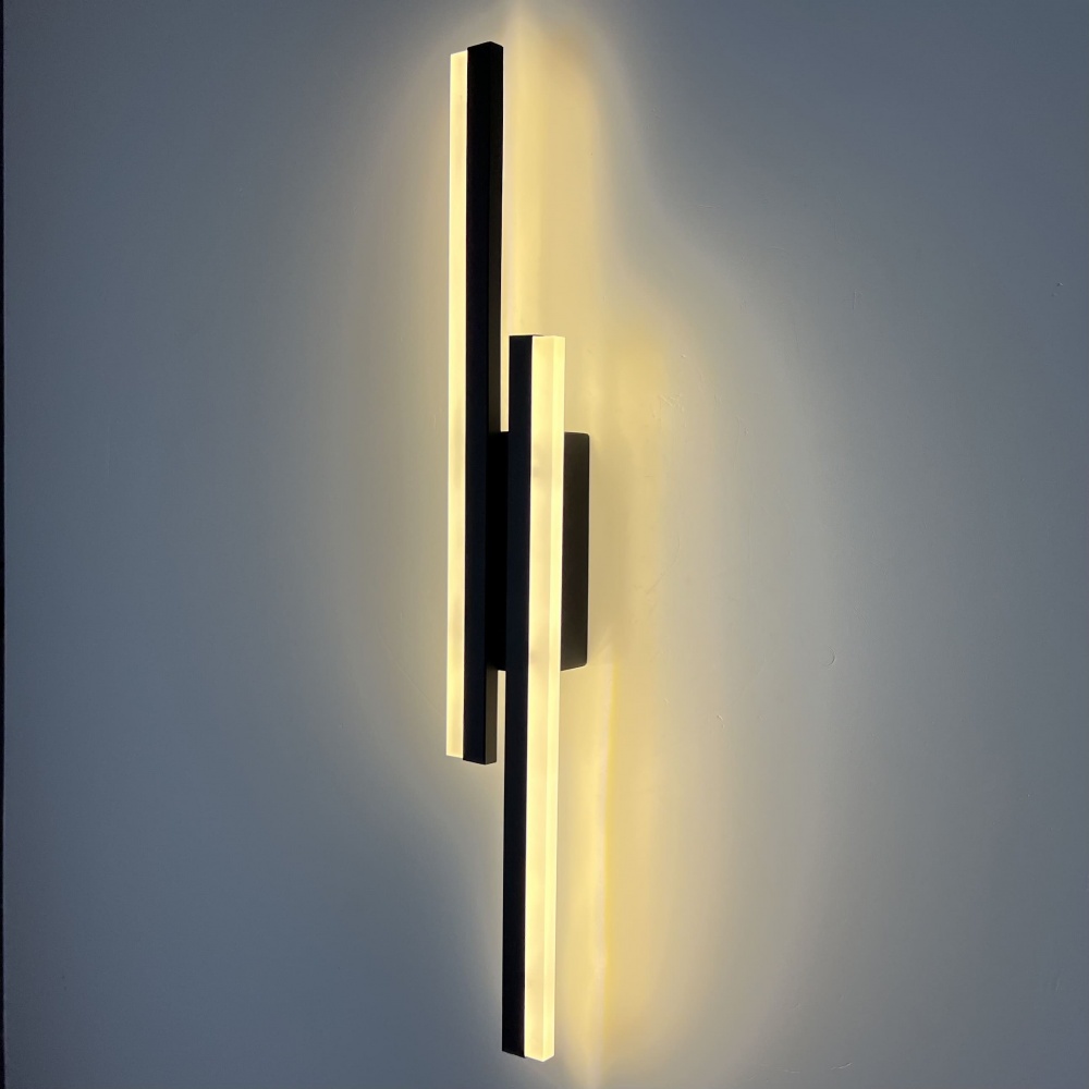 Светильник настенный Luminaria 17 Вт без цоколя черный BLADE 17W L500 BLACK