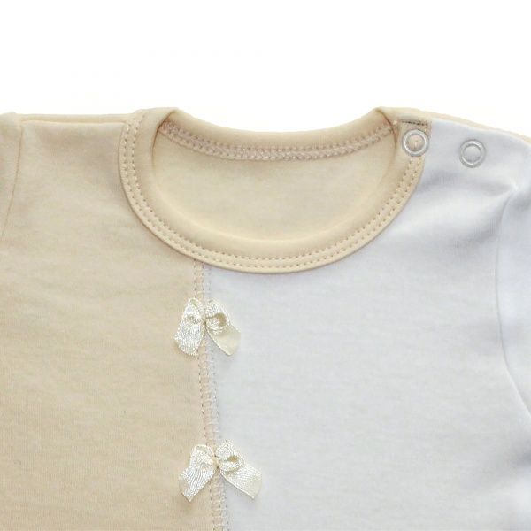 Человечек Lucky tots р.68 кремово-белый 1669 