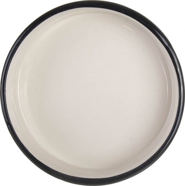 Миска для собак чорна 14x4,2 см