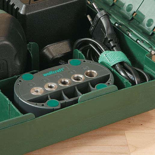 Кондуктор для прямого свердління Wolfcraft 4685000