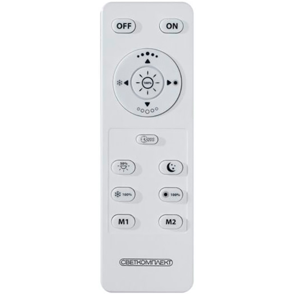 Світильник світлодіодний Светкомплект ACR 4838 3R 85W RC 85 Вт білий матовий 2800-6000 К 