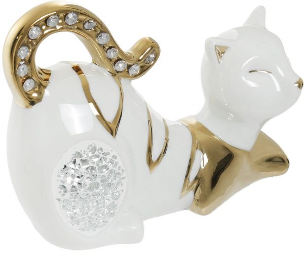 Статуэтка Белая кошка HY21248-w