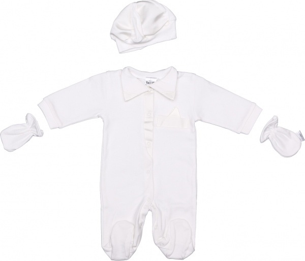 Комплект для новонароджених Betis Красень молочний р.62 27071184 