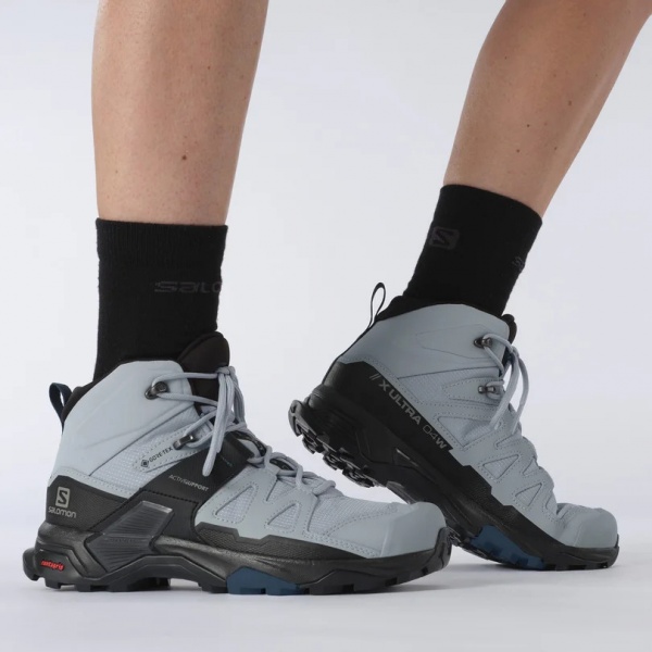 Черевики Salomon X ULTRA 4 MID GTX W L41624900 р.38 сірий