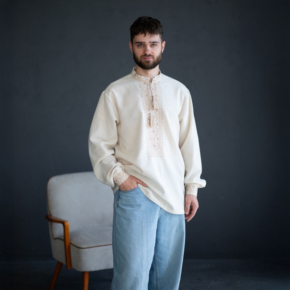 Сорочка Едельвіка лляний р. XXL 114-25/08