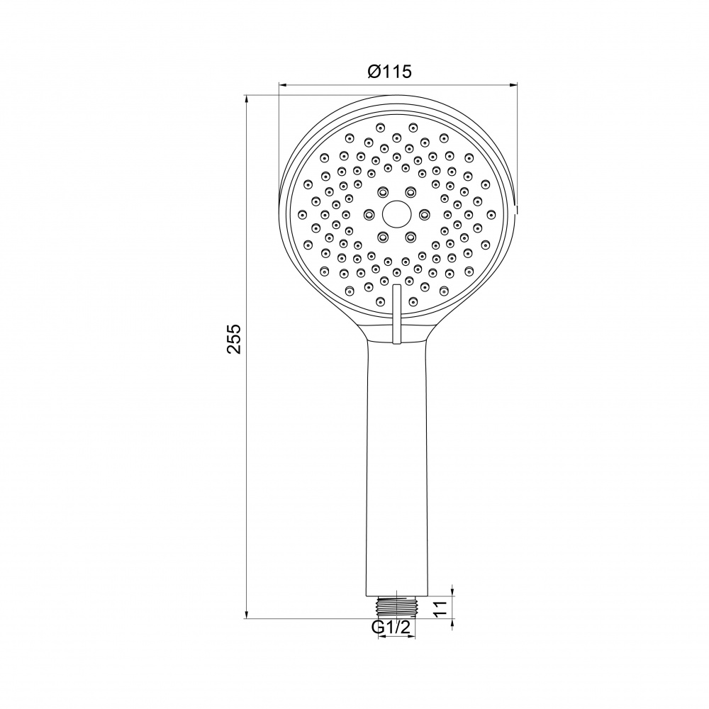 Ручной душ Koller Pool PRO-2 Chrome (1146460326)