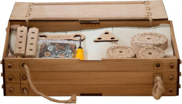 Конструктор деревянный ArinWOOD Трактор