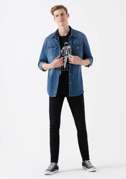 Джинсы Mavi LEO Black Berlin Denim 76223313 р. 28 