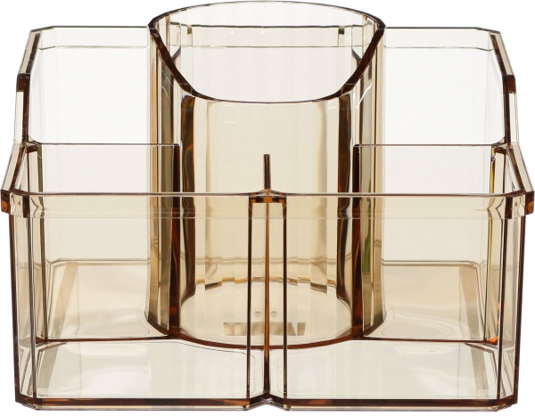 Органайзер для косметики Cute 18x18x11.6 см бежевий 