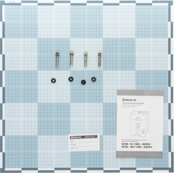Стабилизатор напряжения  REAL-EL настенный WM-5 EL122400004