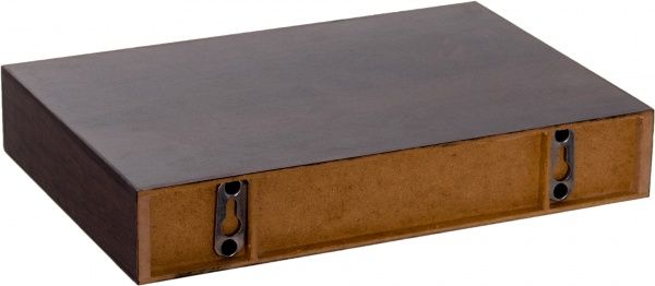 Полиця Inteo Лайн 290x50x200 мм венге 