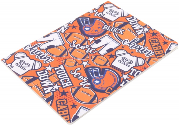 Блокнот Футбол 25х18 см Mikirei