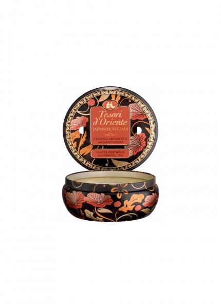 Свічка ароматична Tesori d’Oriente Японські ритуали 200 г 